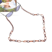 2020 2021 Custom color personality long acrylic acetate sunglasses chain necklace